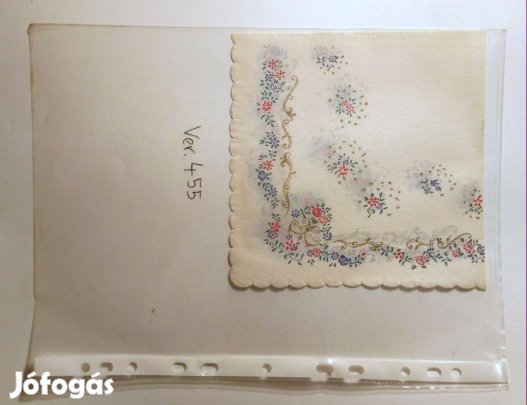 Szalvéta (Ver.455) papír (retró)