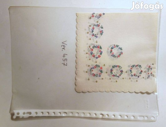 Szalvéta (Ver.457) papír (retró)