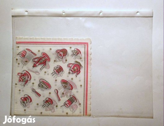 Szalvéta (Ver.45) papír (retró)