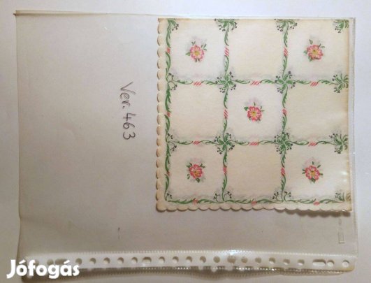 Szalvéta (Ver.463) papír (retró)