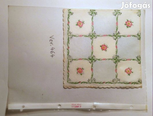 Szalvéta (Ver.464) papír (retró)