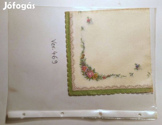Szalvéta (Ver.469) papír (retró)