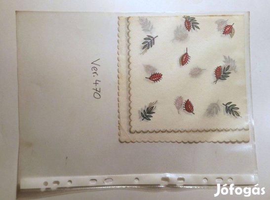 Szalvéta (Ver.470) papír (retró)