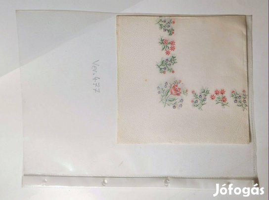 Szalvéta (Ver.477) papír (retró)