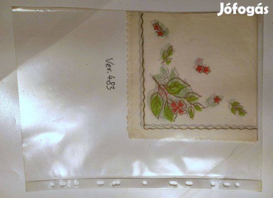 Szalvéta (Ver.483) papír (retró)