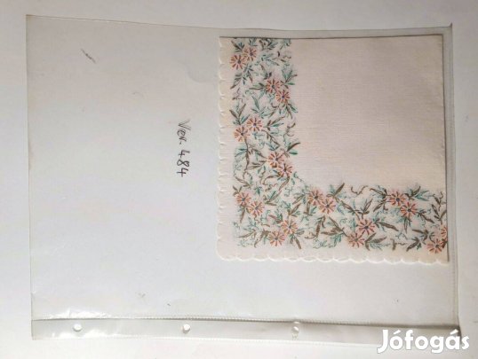 Szalvéta (Ver.484) papír (retró)