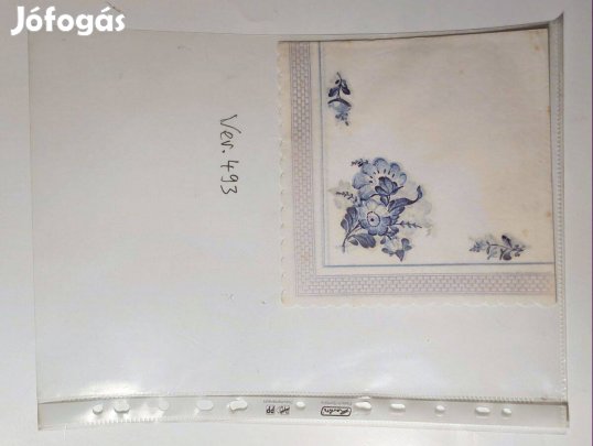 Szalvéta (Ver.493) papír (retró)