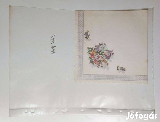 Szalvéta (Ver.494) papír (retró)