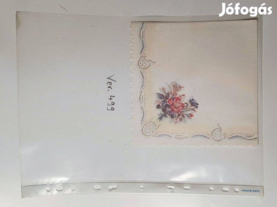 Szalvéta (Ver.499) papír (retró)