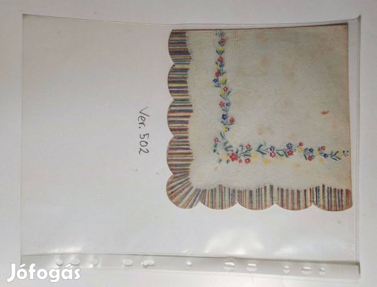 Szalvéta (Ver.502) papír (retró)