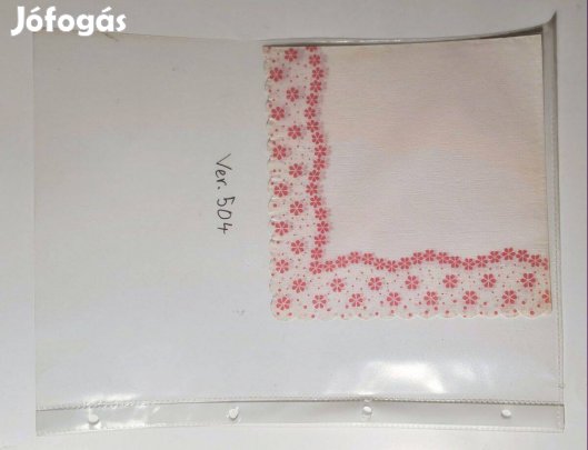 Szalvéta (Ver.504) papír (retró)