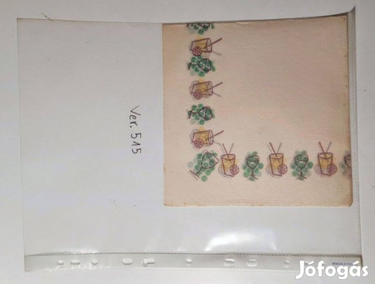 Szalvéta (Ver.515) papír (retró)