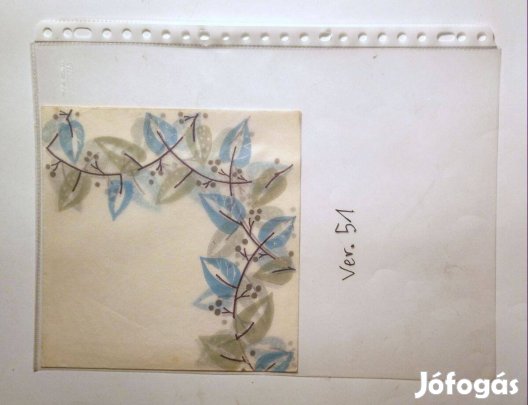 Szalvéta (Ver.51) papír (retró)