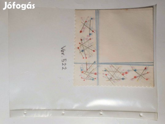 Szalvéta (Ver.522) papír (retró)