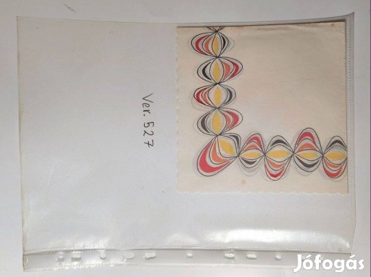 Szalvéta (Ver.527) papír (retró)