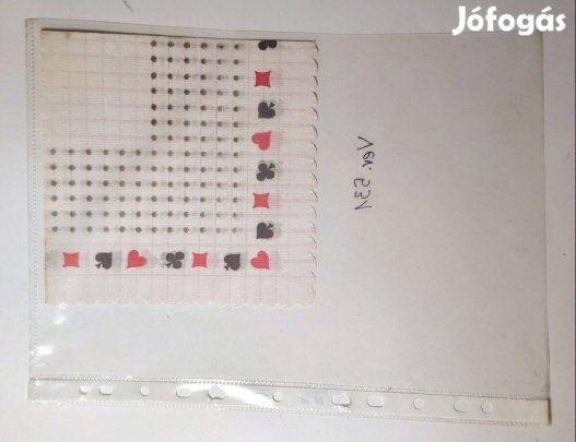 Szalvéta (Ver.531) papír (retró)