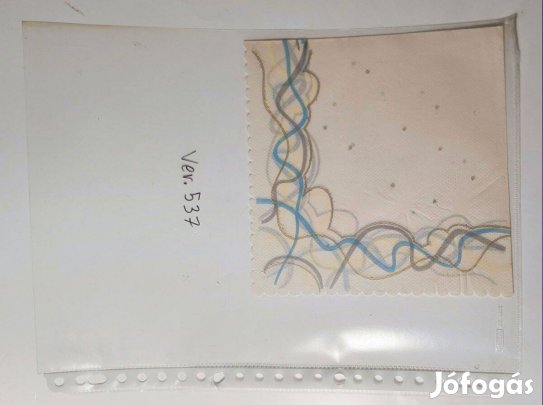 Szalvéta (Ver.537) papír (retró)