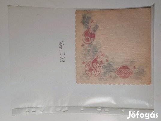 Szalvéta (Ver.539) papír (retró)