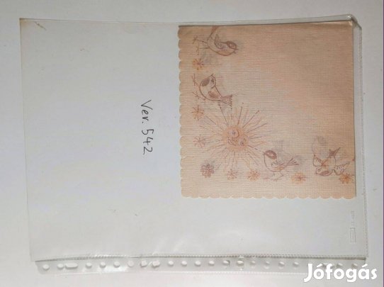 Szalvéta (Ver.542) papír (retró)