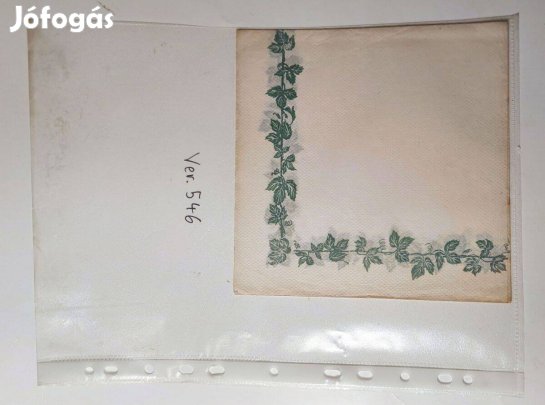 Szalvéta (Ver.546) papír (retró)