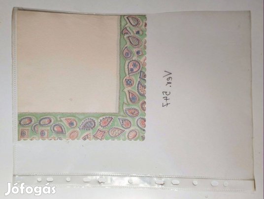 Szalvéta (Ver.547) papír (retró)