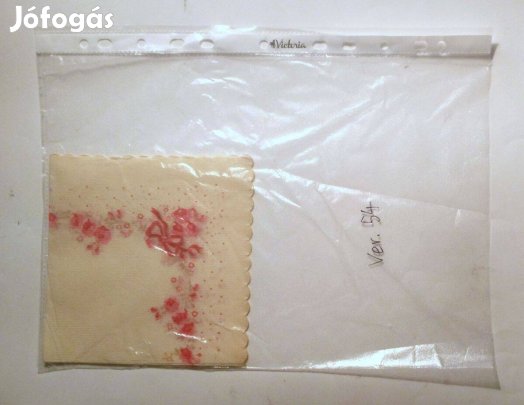 Szalvéta (Ver.54) papír (retró)