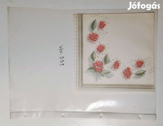 Szalvéta (Ver.559) papír (retró)