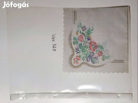 Szalvéta (Ver.567) papír (retró)