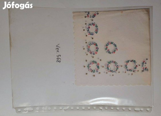 Szalvéta (Ver.568) papír (retró)