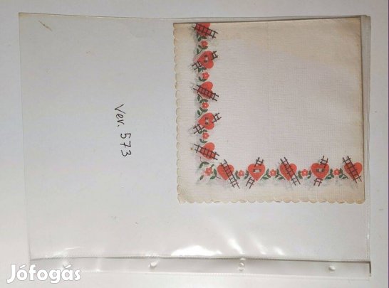 Szalvéta (Ver.573) papír (retró)