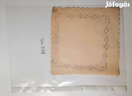 Szalvéta (Ver.578) papír (retró)