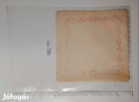 Szalvéta (Ver.580) papír (retró)