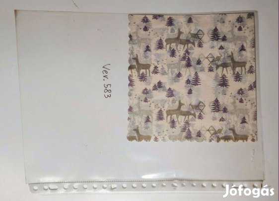 Szalvéta (Ver.583) papír (retró)