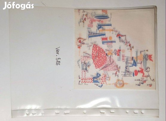 Szalvéta (Ver.586) papír (retró)