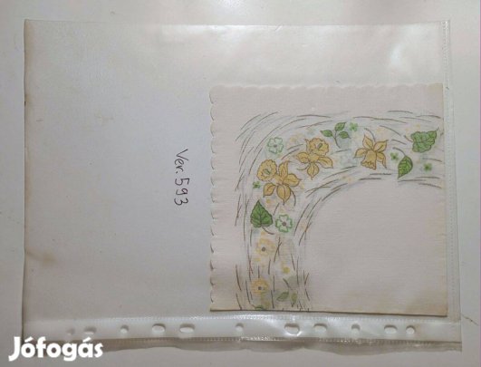 Szalvéta (Ver.593) papír (retró)