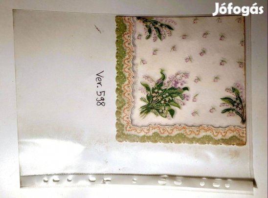 Szalvéta (Ver.598) papír (retró)