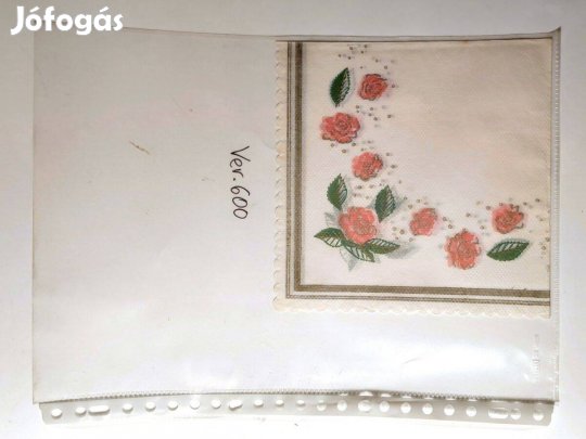 Szalvéta (Ver.600) papír (retró)