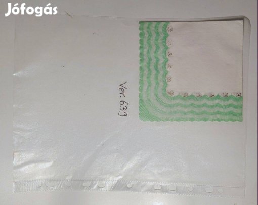 Szalvéta (Ver.639) papír (retró)