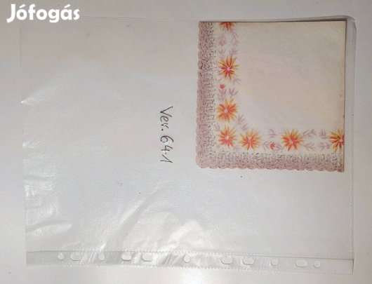 Szalvéta (Ver.641) papír (retró)