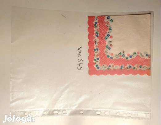 Szalvéta (Ver.649) papír (retró)