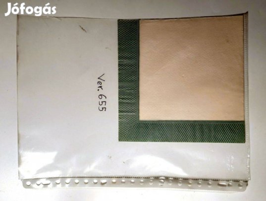 Szalvéta (Ver.655) papír (retró)