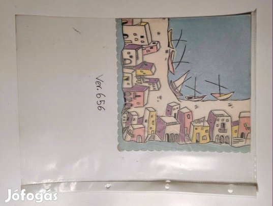 Szalvéta (Ver.656) papír (retró)