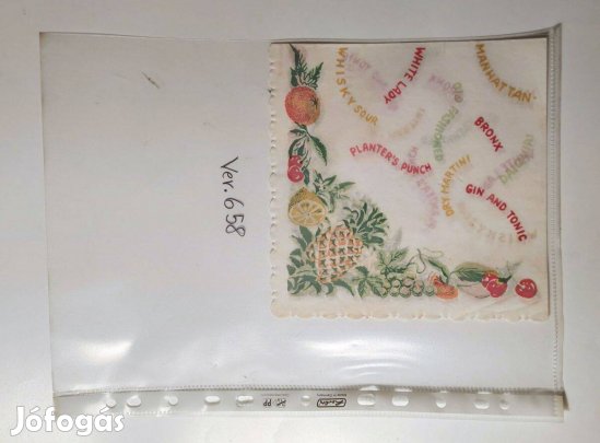 Szalvéta (Ver.658) papír (retró)