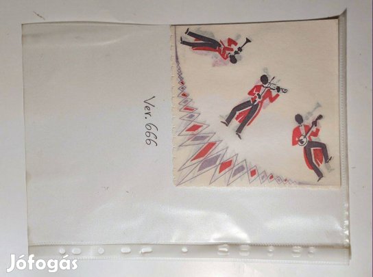 Szalvéta (Ver.666) papír (retró)