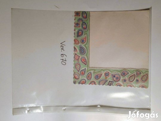 Szalvéta (Ver.670) papír (retró)