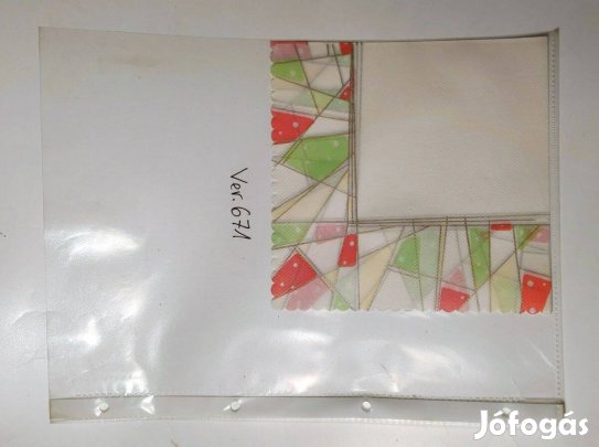 Szalvéta (Ver.671) papír (retró)