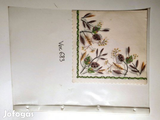 Szalvéta (Ver.683) papír (retró)