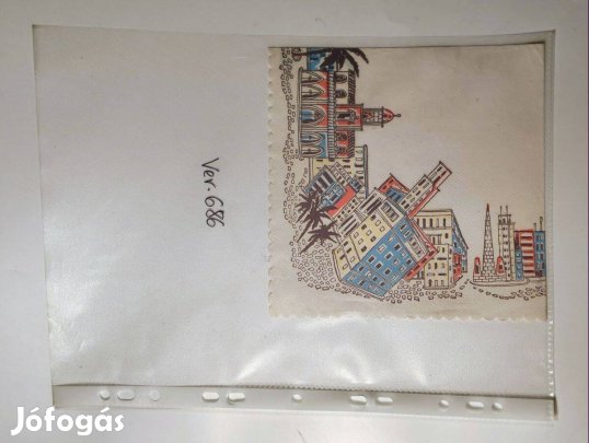 Szalvéta (Ver.686) papír (retró)