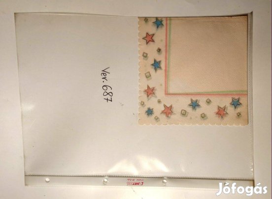 Szalvéta (Ver.687) papír (retró)