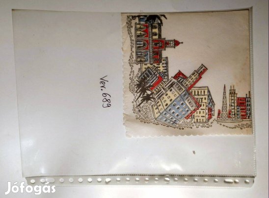 Szalvéta (Ver.689) papír (retró)